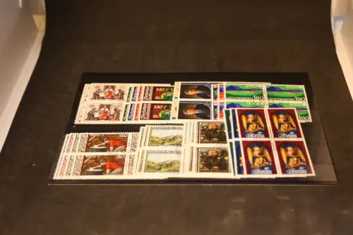 Liechtenstein Jahrgang 1982 Viererblock gestempelt komplett (32743)