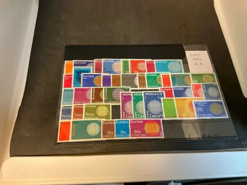 Europa Cept Jahrgang 1970 postfrisch komplett (34113)