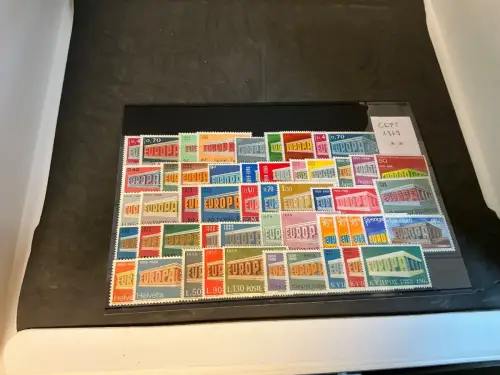 Europa Cept Jahrgang 1969 postfrisch komplett (34112)