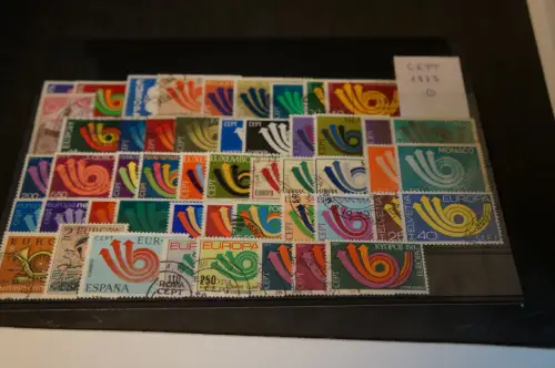 Cept Jahrgang 1973 gestempelt komplett (34140)