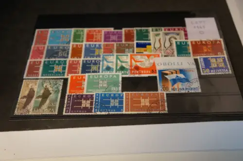 Europa Cept Jahrgang 1963 gestempelt komplett (34135)