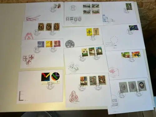 Liechtenstein Jahrgang 2001 FDC komplett (34169)