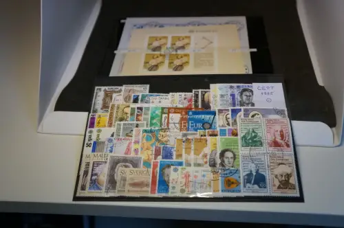 Cept Jahrgang 1985 gestempelt komplett (34152)