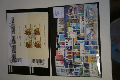 Cept Jahrgang 1988 gestempelt komplett (34155)