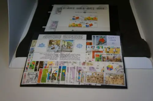 Cept Jahrgang 1989 gestempelt komplett (34156)