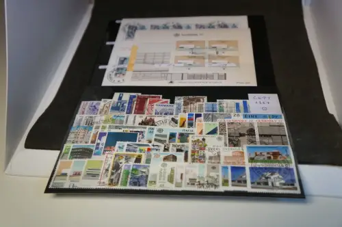 Cept Jahrgang 1987 gestempelt komplett (34154)