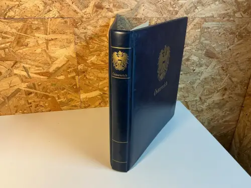 1 Safe Binder blau mit Aufdruck Österreich, 14 Ring (34921)