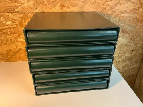 5 Safe Ringbinder grün 14 Ring inkl. Schuber (34930)