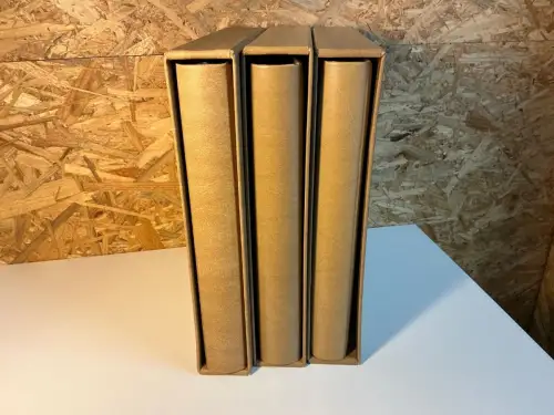 3 Safe Ringbinder beige 14 Ring inkl. Schuber (34932)