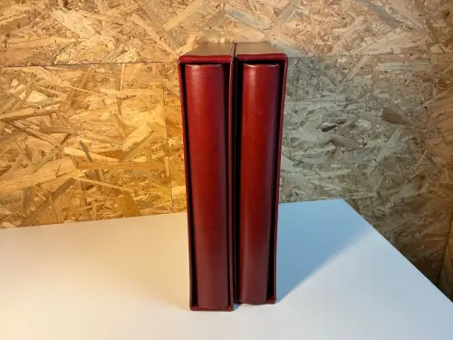 2 Safe Ringbinder rot, 14 Ring, inkl. Schuber (34933)