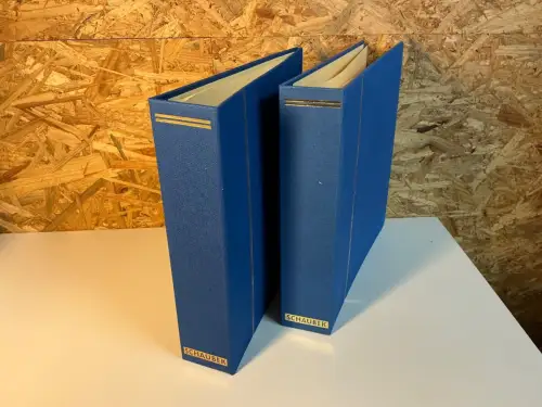 2 Schaubek Schraubdecken hellblau (34940)