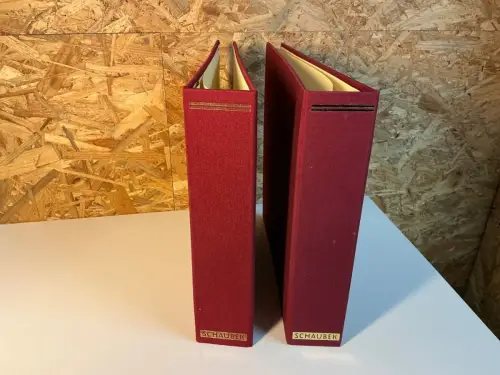 2 Schaubek Schraubdecken rot (34942)