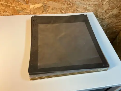 Kabe 50 Hüllen links + oben offen für Bogen, 16 Ring (34952)