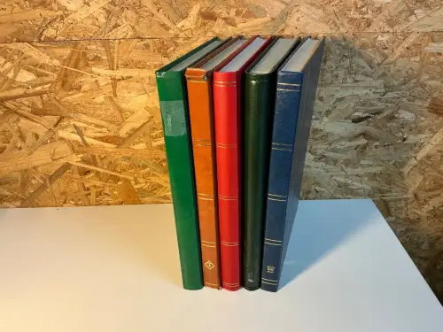 5 Einsteckbücher mit je 32 Seiten verschiedene Farben (34963)