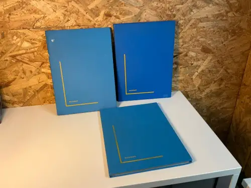 3 Einsteckalben 16 Seiten geteilt (34967)