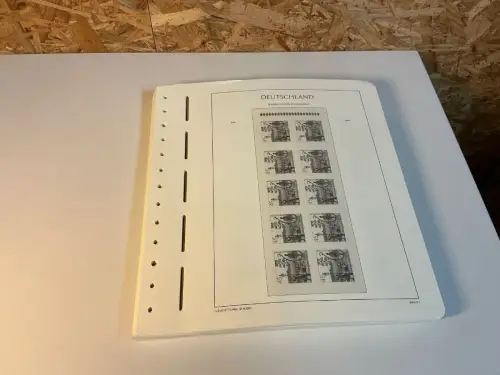 Bund Leuchtturm falzlos MH/Folienblätter 2004-2017 (34996)