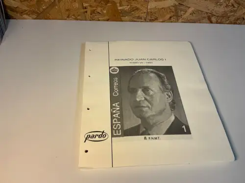 Spanien Pardo Vordruck leer 1994-1999 mit Taschen (35008)