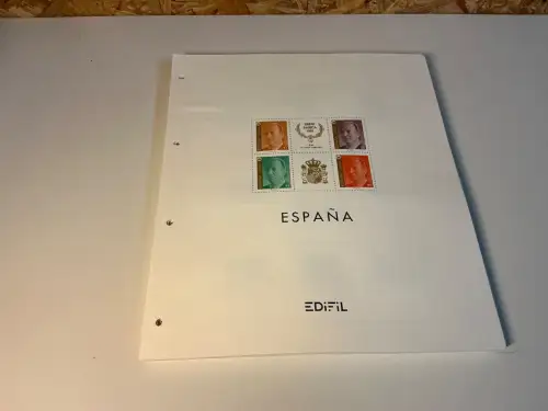 Spanien Edifil Vordruck leer 1990-1993 mit Taschen (35009)