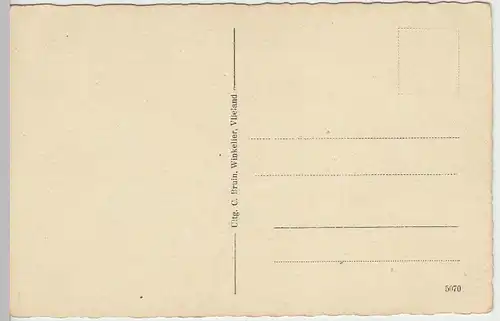 (38584) AK Vlieland, Duinformatie bij de Oude Kooi vor 1945