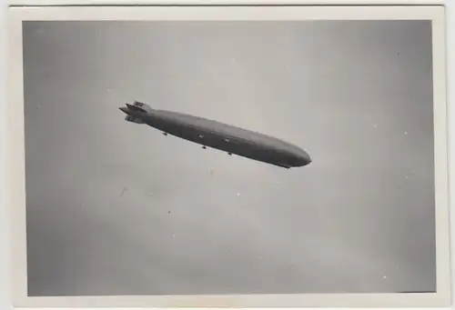 (F31106) Orig. Foto Luftschiff Zeppelin LZ 127 in Fahrt 1930er