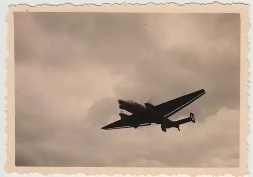 (F31061) Orig. Foto Junkers Ju-86 im Fluge