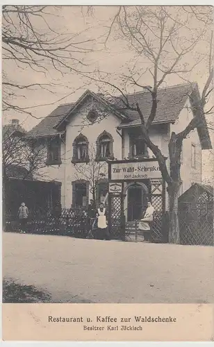 (116027) AK Klausa bei Nobitz, Restaurant Waldschenke 1919