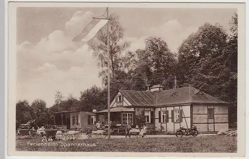 (116018) AK Altenburg Nobitz, Spannerhaus am Flugplatz 1930er