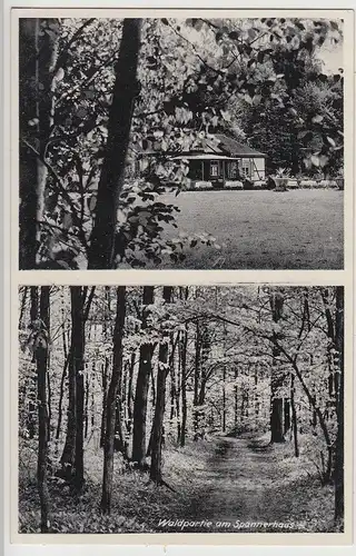 (116009) AK Altenburg Nobitz, Spannerhaus am Flugplatz 1920/30er