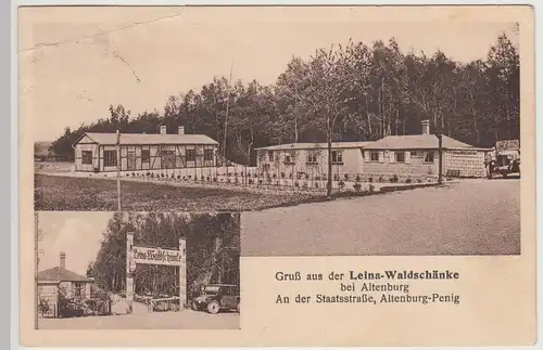 (116005) AK Altenburg Nobitz, Leina-Waldschänke, 1928