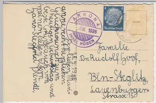 (36218) AK Kap Arkona (Insel Rügen), 1935