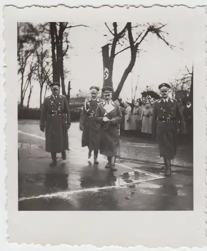 (F2996) Orig. Foto Lüdenscheid, Einzug I. Flak-Reg. 14 in neue Garnison, 1936