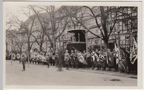(F2973) Orig. Foto Wolfenbüttel, Heldengedenktag d. Wehrmacht, 1930er