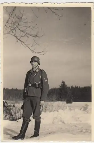 (N166) Orig. Foto 2.WK, Wehrmacht, Soldat Zimmermann, 1940er