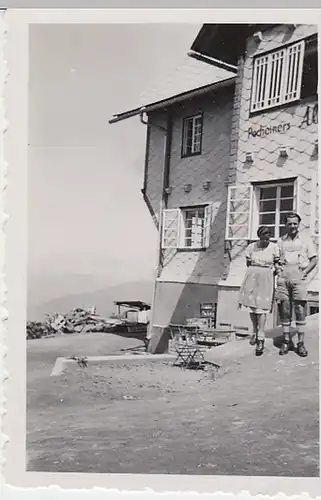 (N129) Orig. Foto 2.WK, Pacheiners Alpengasthof, 1940er