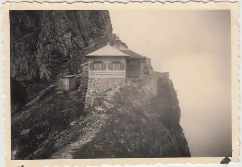 (F9849) Orig. Foto Tegernseer Hütte 1936