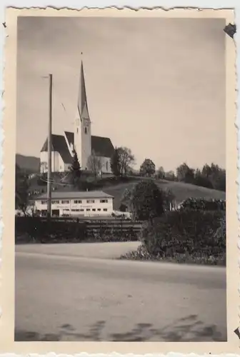 (F9845) Orig. Foto Bad Wiessee, Kirche in Winner 1936