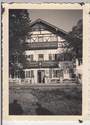 (F9841) Orig. Foto Moosrain, Gastwirtschaft Eder, 1936