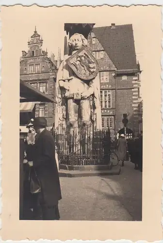 (F9822) Orig. Foto Bremen, Roland 1935