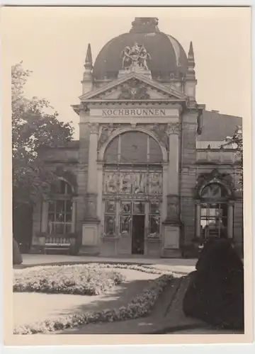 (F9811) Orig. Foto Wiesbaden, Kochbrunnen 1930er