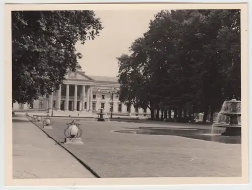 (F9802) Orig. Foto Wiesbaden, Blick zum Kurhaus 1930er