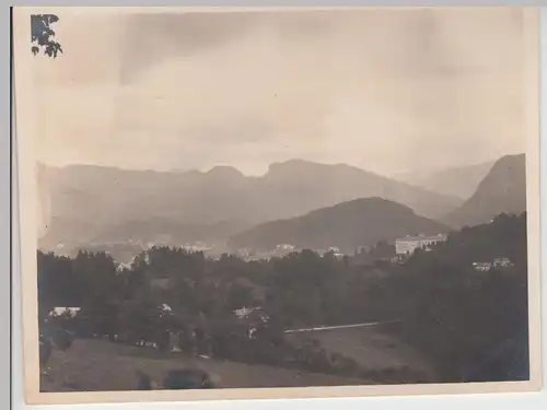 (F9779) Orig. Foto Ischler Tal vom Dachsteinblick, vor 1945