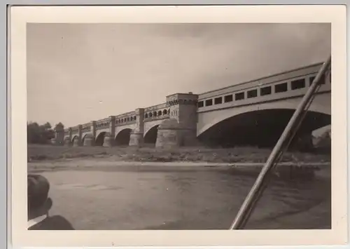 (F9773) Orig. Foto Mittellandkanal, Brücke bei Minden