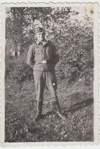 (F937) Orig. Foto Wehrmacht-Soldat Hans, 1940er