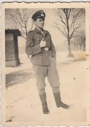 (F936) Orig. Foto Wehrmacht-Soldat im Winter, 1940er