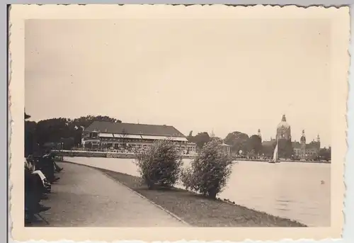 (F9274) Orig. Foto Hannover, Maschsee 1937