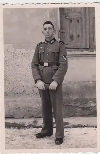 (F927) Orig. Foto Portrait Wehrmacht-Soldat, 1940er