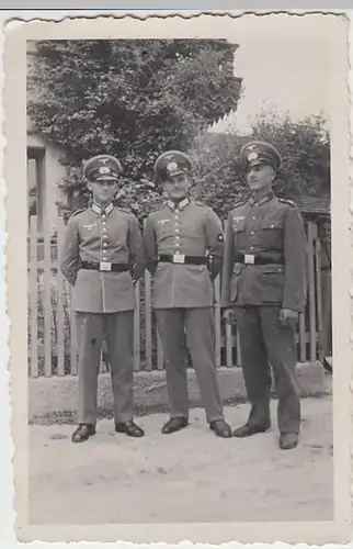 (F923) Orig. Foto Wehrmacht-Soldaten, Erinnerungsfoto, 1940er