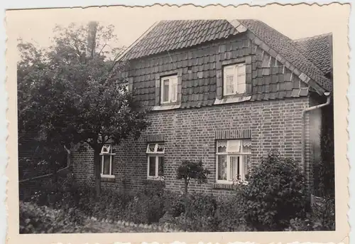 (F9221) Orig. Foto Wohnhaus in o. bei Meine (Niedersachsen) 1936