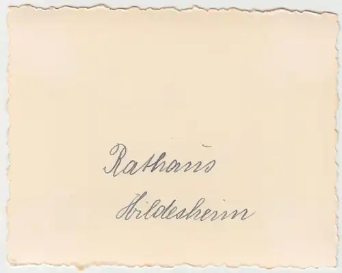 (F9210) Orig. Foto Hildesheim, Partie am Rathaus 1936