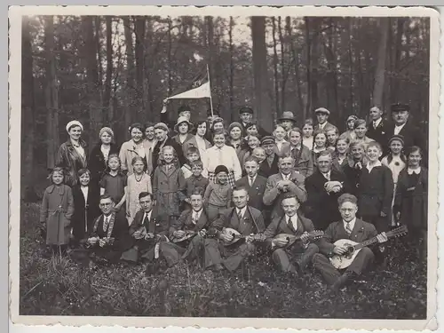 (F9163) Orig. Foto Warmbüttel, Turnverein Meine, Ausfahrt, Wanderung 1929